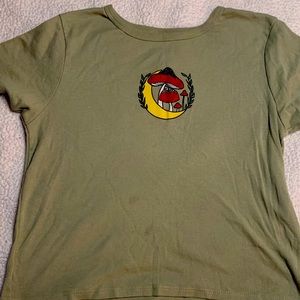 ROSS MUSHROOM SHIRT NEW EMO ALT GRUNGY